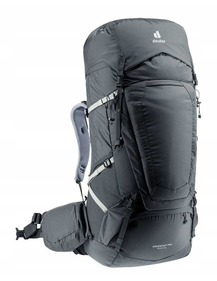 Deuter Aircontact Pro 75+10 SL moteriška žygio kuprinė, grafito spalvos