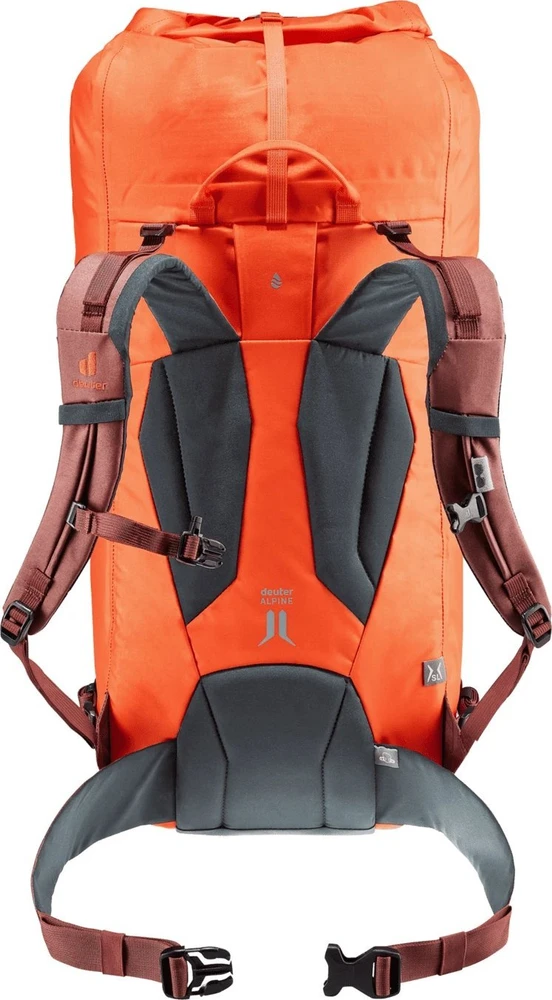 Turistinė kuprinė Deuter Durascent SL 42 l + 10 l Papaya-Redwood