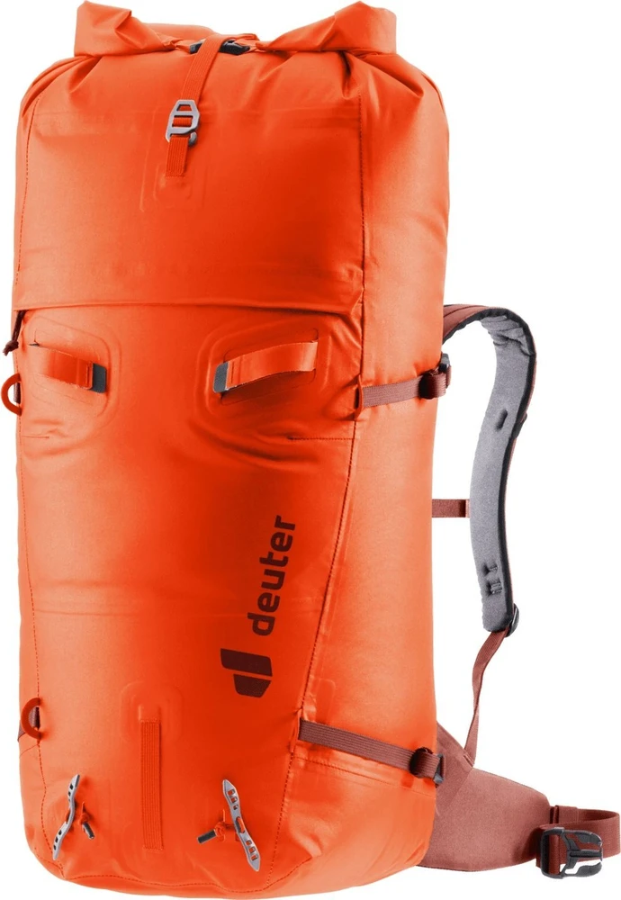 Turistinė kuprinė Deuter Durascent SL 42 l + 10 l Papaya-Redwood