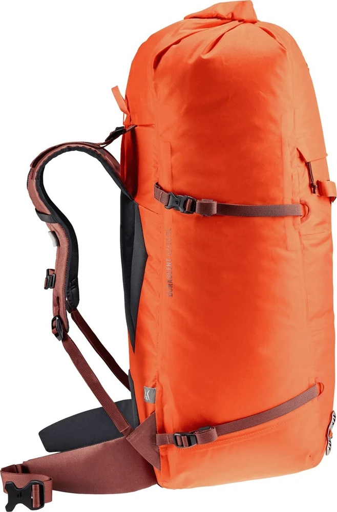Turistinė kuprinė Deuter Durascent SL 42 l + 10 l Papaya-Redwood