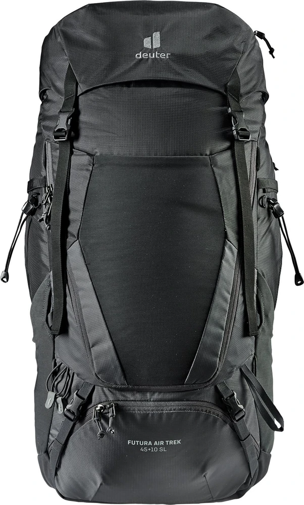Turistinė kuprinė Deuter Futura Air Trek 45 +10 SL - Juoda