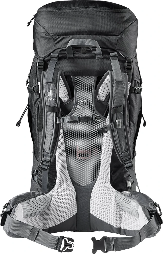 Turistinė kuprinė Deuter Futura Air Trek 45 +10 SL - Juoda