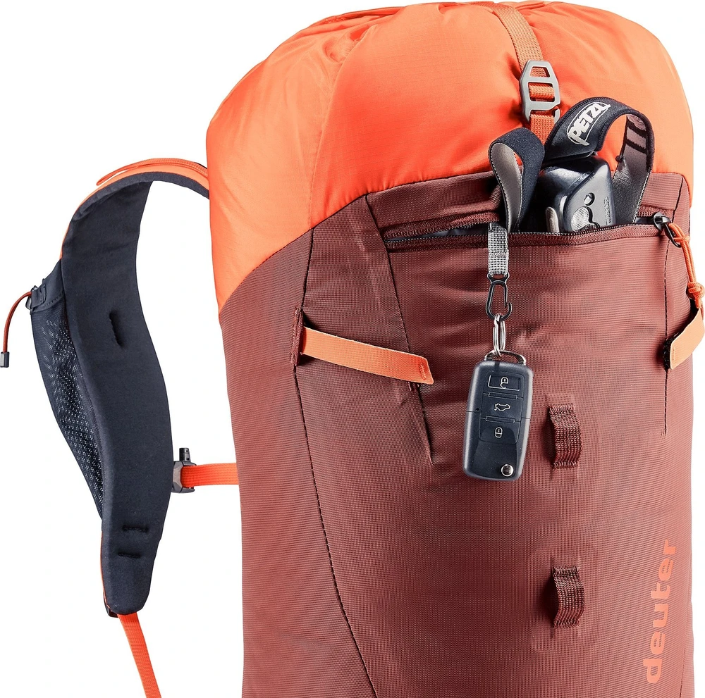 Žygio kuprinė - Deuter Guide 24 Papaya-sekvojos mediena