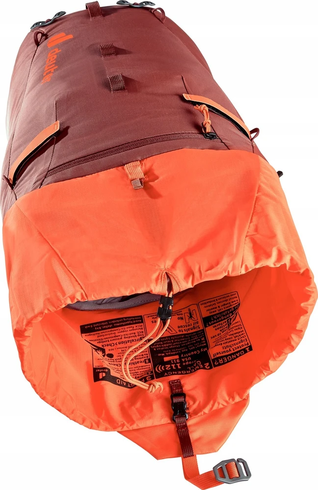 Žygio kuprinė - Deuter Guide 24 Papaya-sekvojos mediena