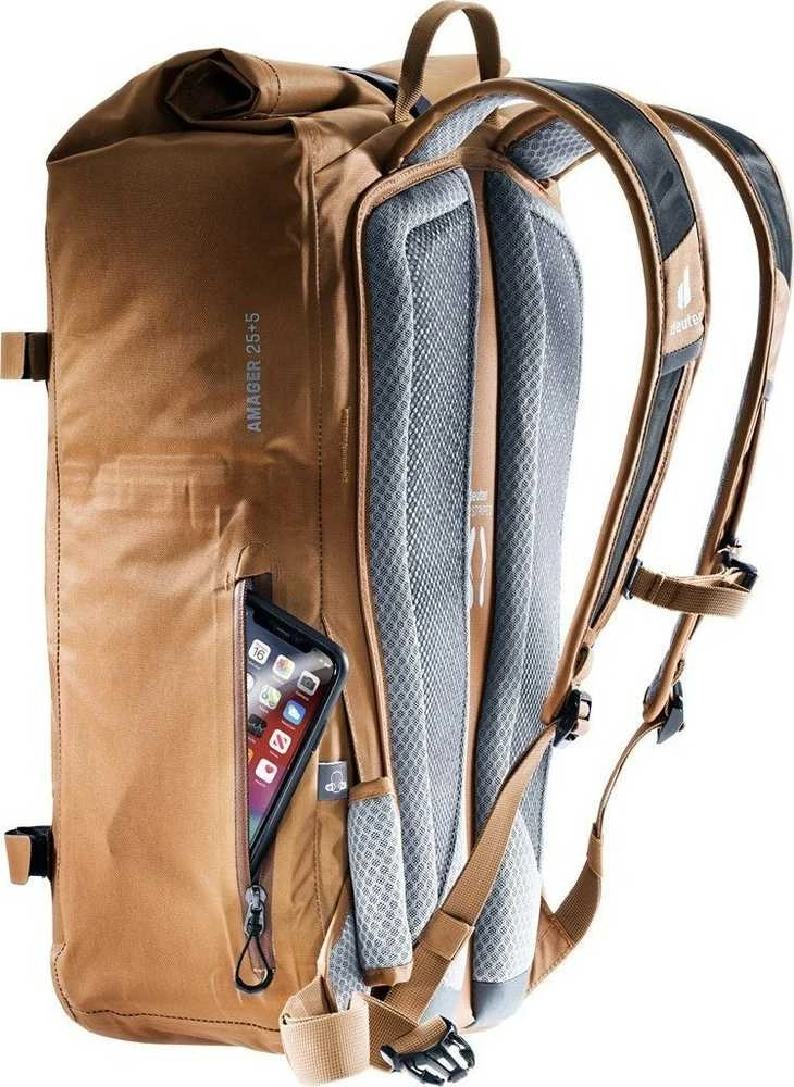 Deuter Amager 25+5 25 l Juoda, Ruda