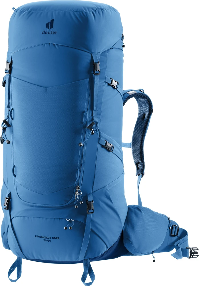 Žygių kuprinė Deuter Aircontact Core 70+10 – baltic/nightblue
