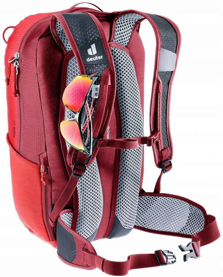 Deuter Race 16 – žygio kuprinė (Cherry/Masala)
