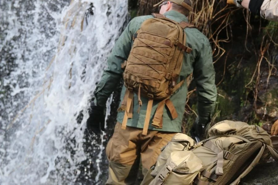 Turistinė kuprinė Helikon-Tex Raccoon Mk2 Cordura 20 l Woodland