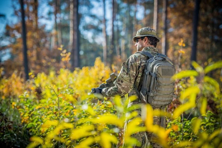 Turistinė kuprinė Helikon-Tex Raccoon Mk2 Cordura 20 l Woodland