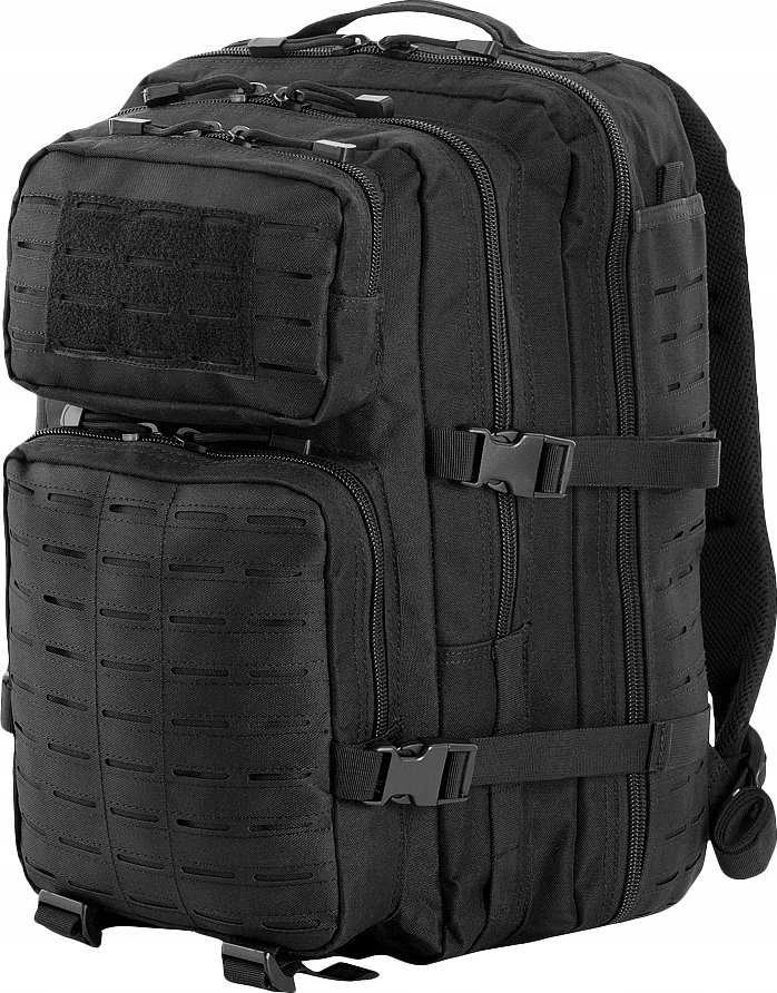 M-TAC Large Assault Pack lazerinis Cut Backpack - Juodas