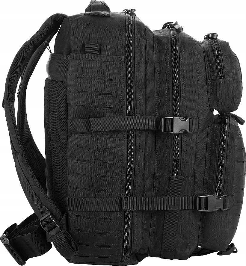 M-TAC Large Assault Pack lazerinis Cut Backpack - Juodas