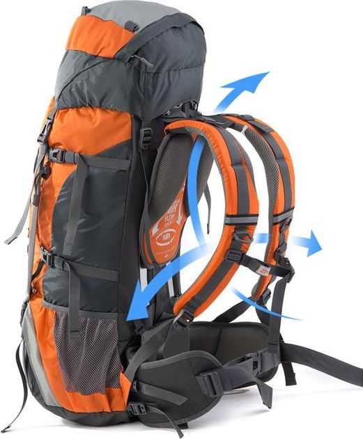 Trekkingo kuprinė NATUREHIKE, 70 l