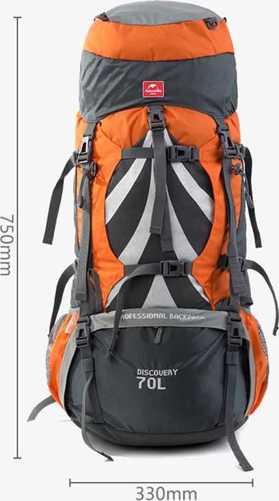 Trekkingo kuprinė NATUREHIKE, 70 l