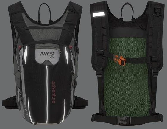 Nils Camp Turistinė kuprinė Nils Extreme Adventure 25 l Juodas