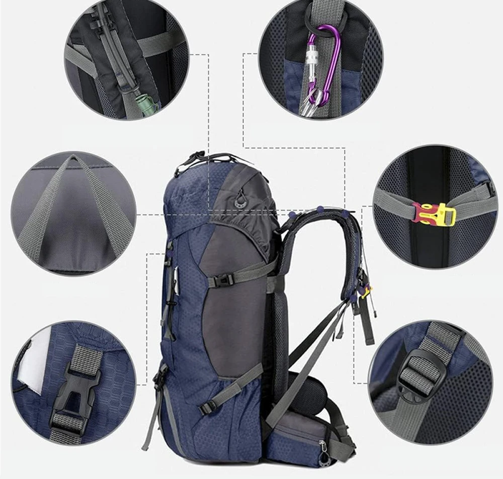 „NorthFinder K403K“ žygio kuprinė „Bivouac“ kuprinė, paplūdimio krepšys