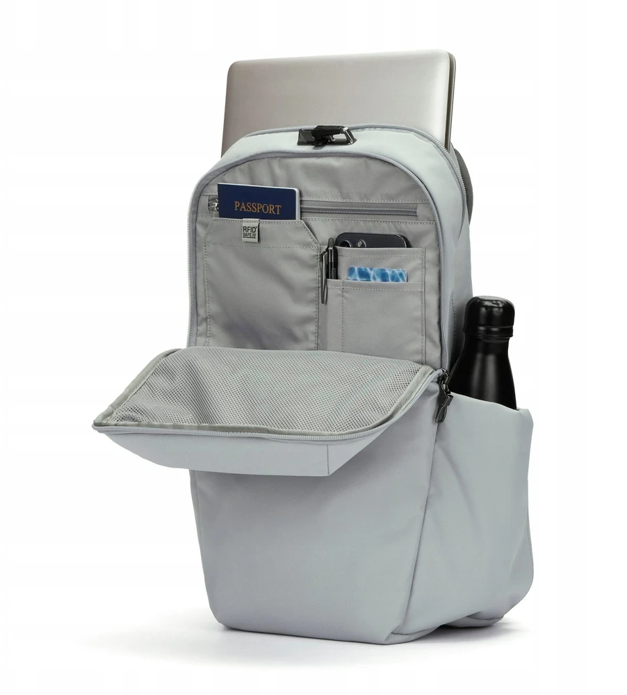 Turistinė kuprinė Pacsafe V 24L Aktiv Backpack digital pilkas