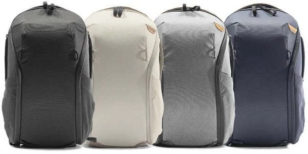 „Peak Design“ kuprinė „Everyday“, 15 l, su užtrauktuku, juoda, EDLv2