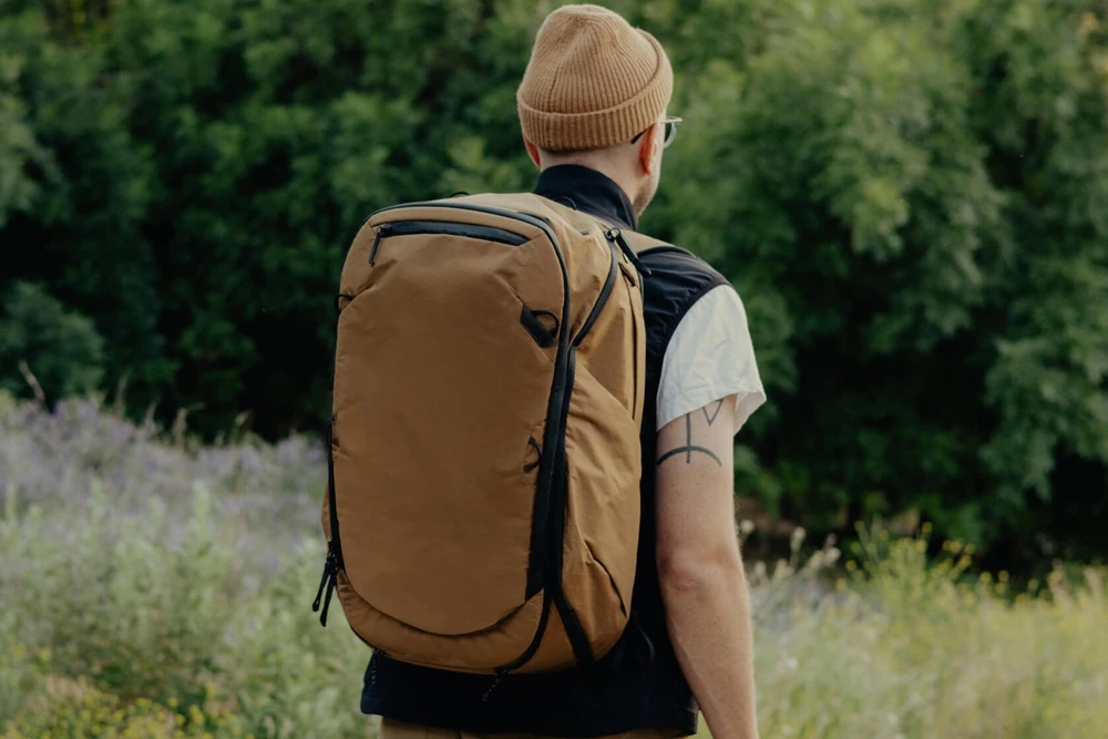 Turistinė kuprinė Peak Design Travel Backpack 45L, coyote