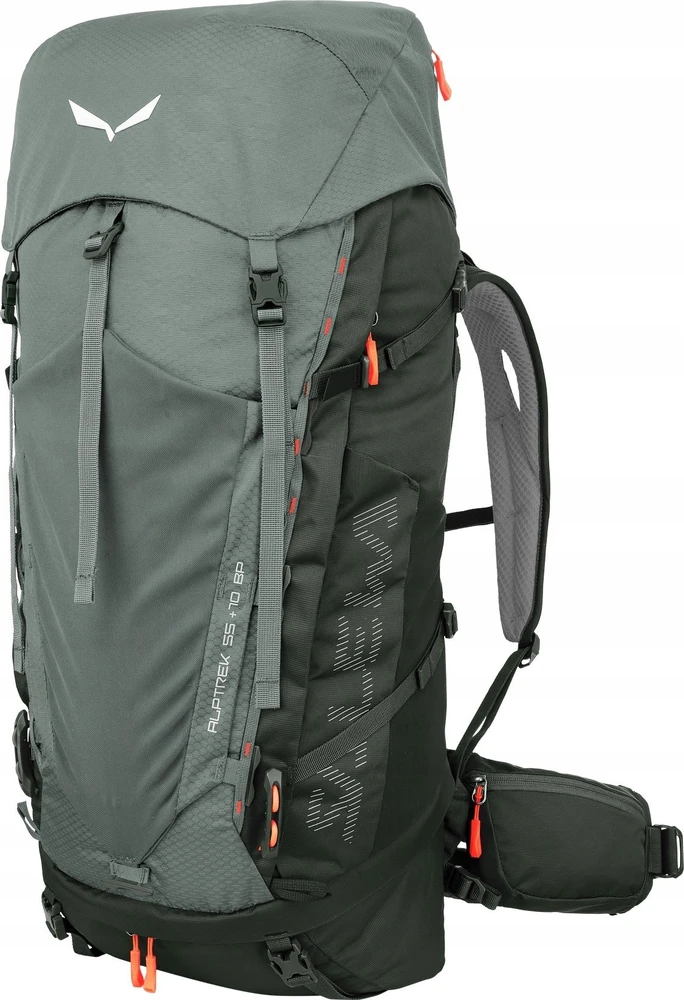 SALEWA alptrek 55-šešėlinė tamsi alyvuogių kuprinė