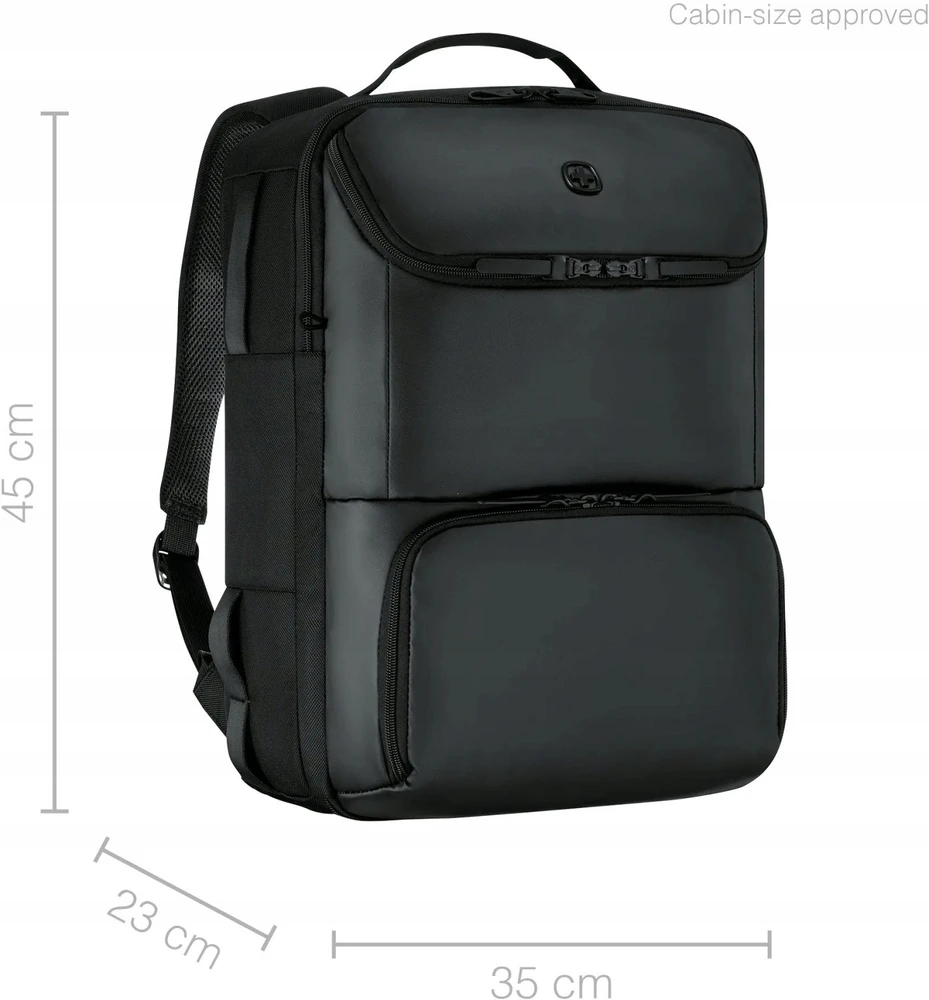 Turistinė kuprinė Wenger UrbanOne Kuprinė na laptopa 15,6" (39,6cm) juoda