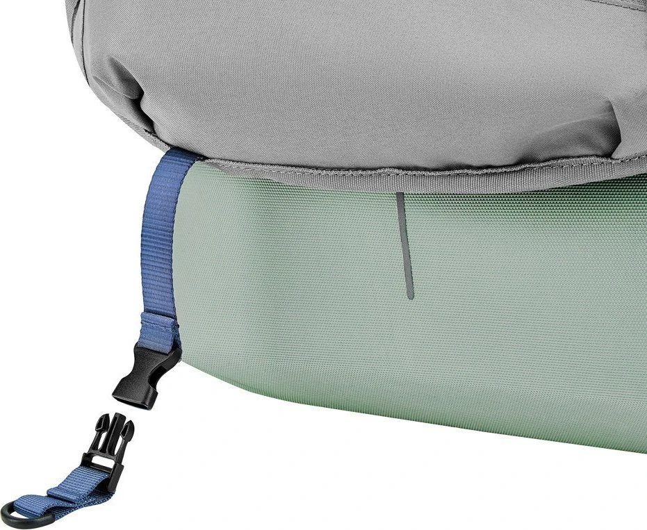 XD DESIGN Kuprinė Bobby Soft, nuo vagysčių sauganti kuprinė, Šviesiai žalios spalvos