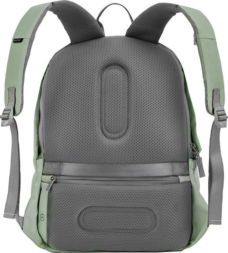 XD DESIGN Kuprinė Bobby Soft, nuo vagysčių sauganti kuprinė, Šviesiai žalios spalvos