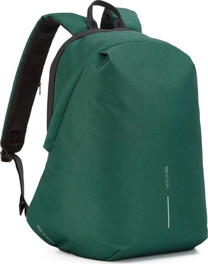 XD DESIGN Kuprinė Bobby Soft, nuo vagysčių sauganti kuprinė, Žalios spalvos