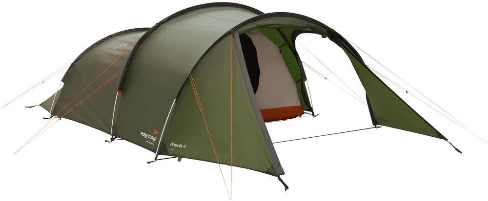 EAC Easy Camp Pasvik 4 Tamsiai Žalia Tunelio formos palapinė