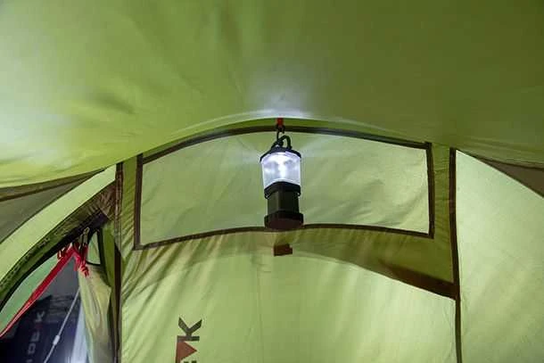 Palapinė High Peak Siskin 2.0 LW zielono-raudona 10330
