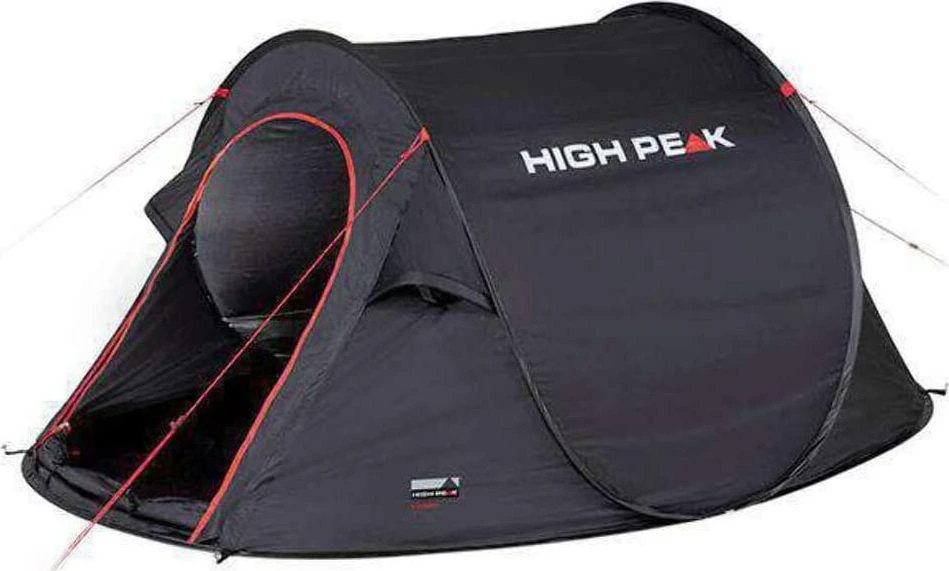 Palapinė High Peak Vision 2, 10280, juoda