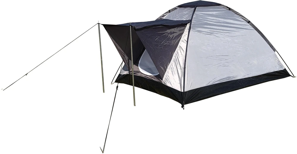 Turistinė palapinė Kubisport Kupolinė 2–3 asmenų Vandeniui atspari KS Outdoor Pilka 200 x 150 x 100 cm (Kub_05-ST03K-SE)