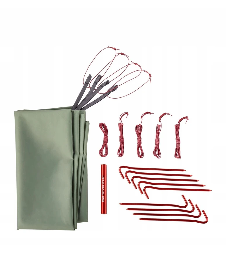 Turistinė palapinė MSR 1-person tent Eliksyras 1 - žalias/žalias (694784)