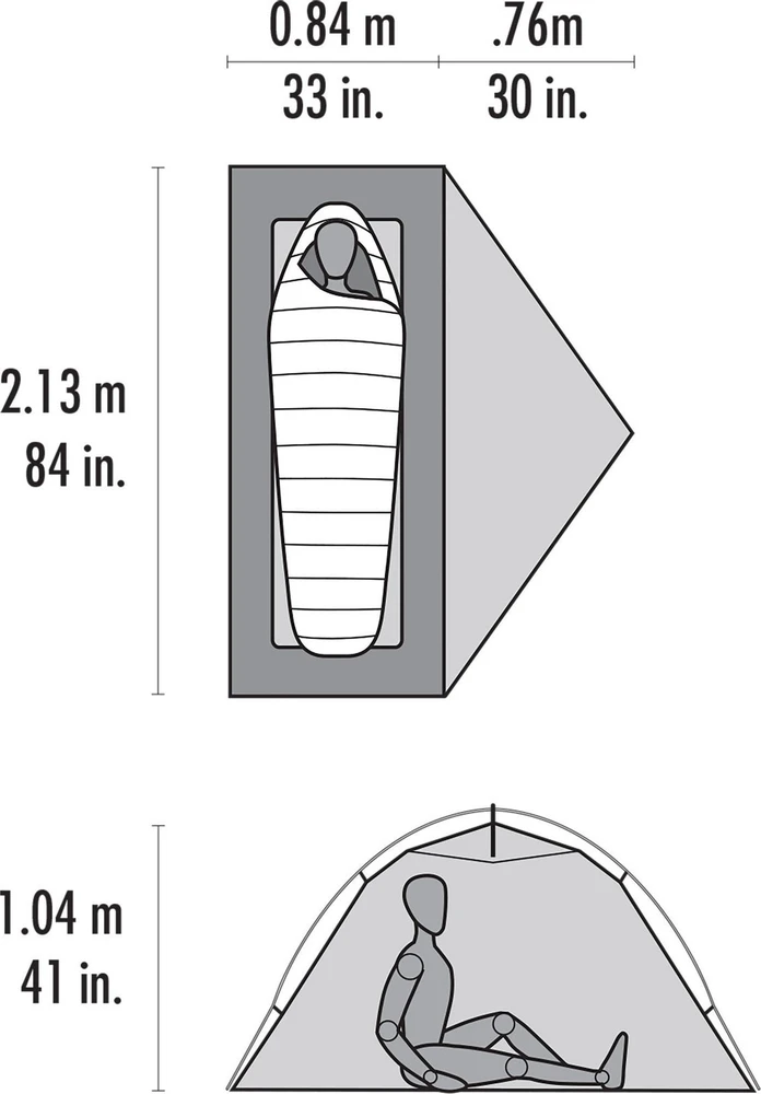 Moser Access 1 MSR Palapinė