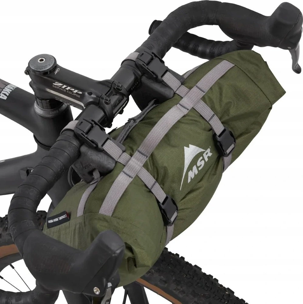 Vienvietė palapinė ant dviračio MSR Hubba Hubba Bikepack 1