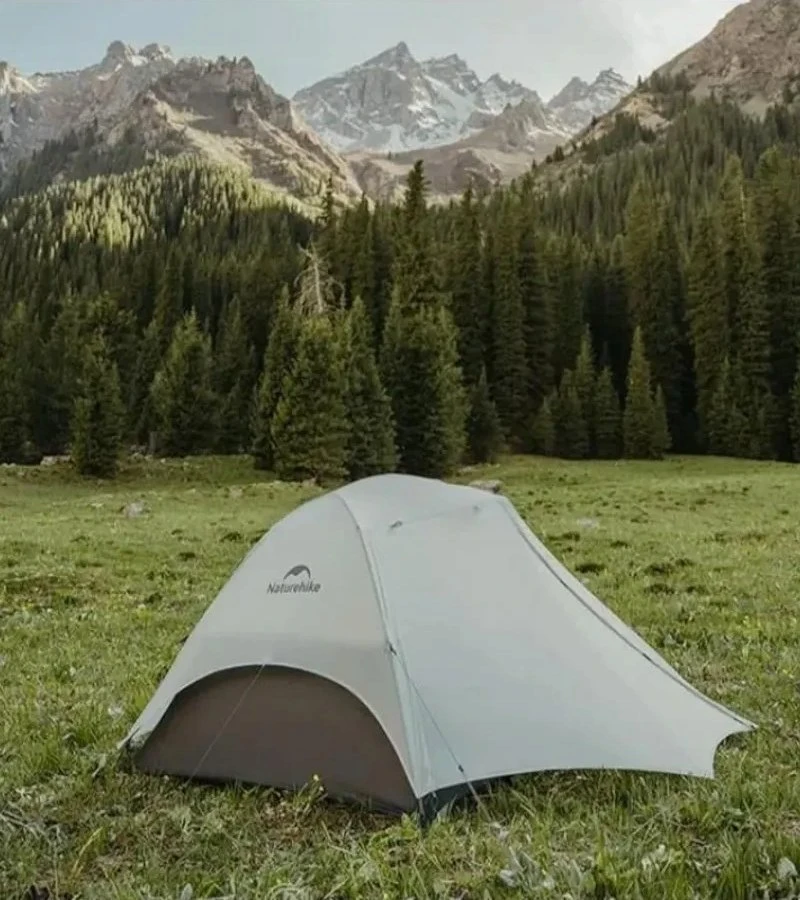 Naturehike NAH „Star River“ palapinė, 2 ul, 15d, cnk2450ws022, mėnulio akmens smėlio spalvos, GAMTOS ŽYGIS