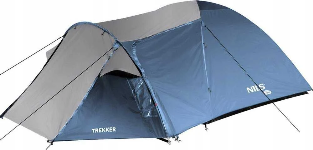 Turistinė palapinė NILS Camp NC6012 Trekker, mėlynai pilka