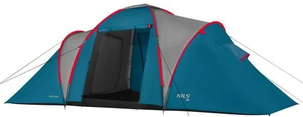 Nils Camp Palapinė Nils Extreme Highland NC6031, mėlyna/pilka