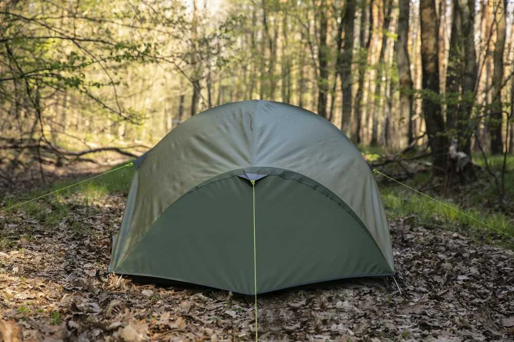 Turistinė palapinė Peme Forest 2, žalios spalvos