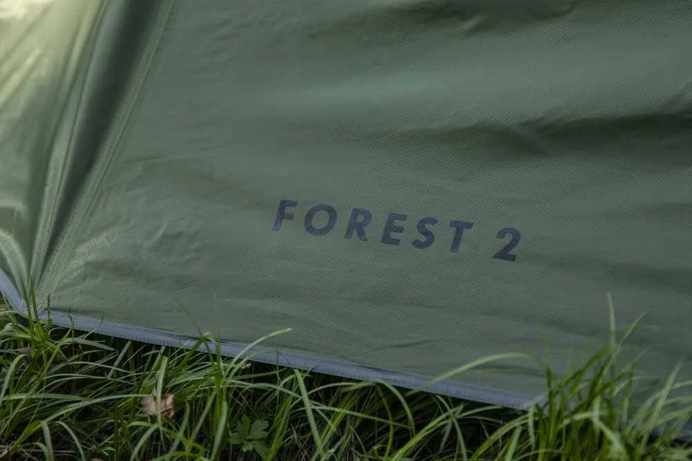 Turistinė palapinė Peme Forest 2, žalios spalvos