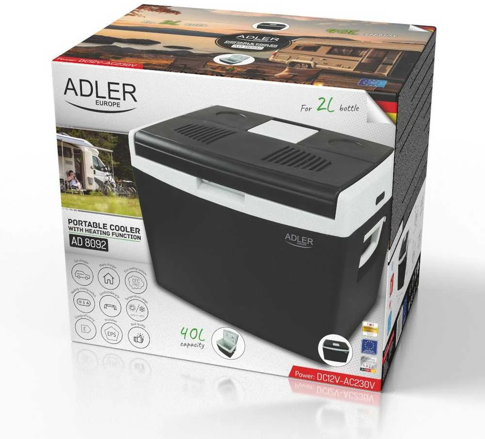 Adler nešiojamas aušintuvas | AD 8092 | 40 L | 230 V