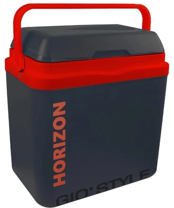 Style Stilius Elektrinė šaldytuvo dėžė „Horizon L“ 12/230V, karšto ir šalto vandens talpa, 26 l, tamsiai pilka/raudona