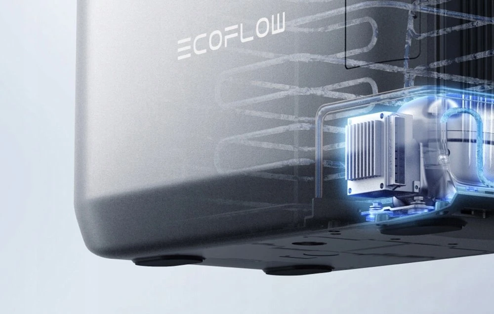 Set: EcoFlow Glacier 35L kelioninis šaldytuvas + 298Wh Baterija.