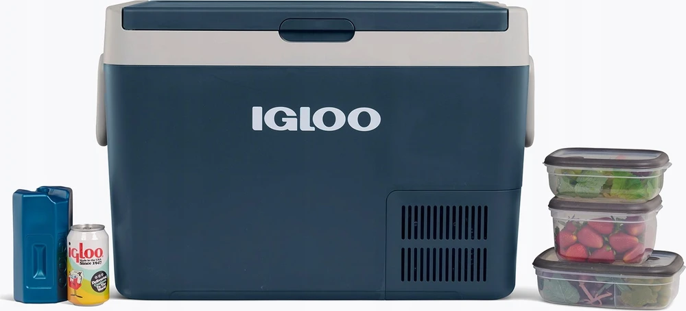 Igloo ICF 60 cool box 62 L Electric Mėlyna, Pilkas