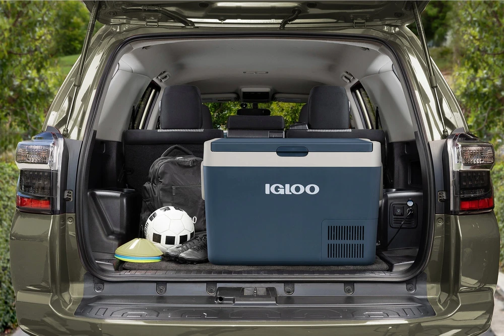 Igloo ICF 60 cool box 62 L Electric Mėlyna, Pilkas