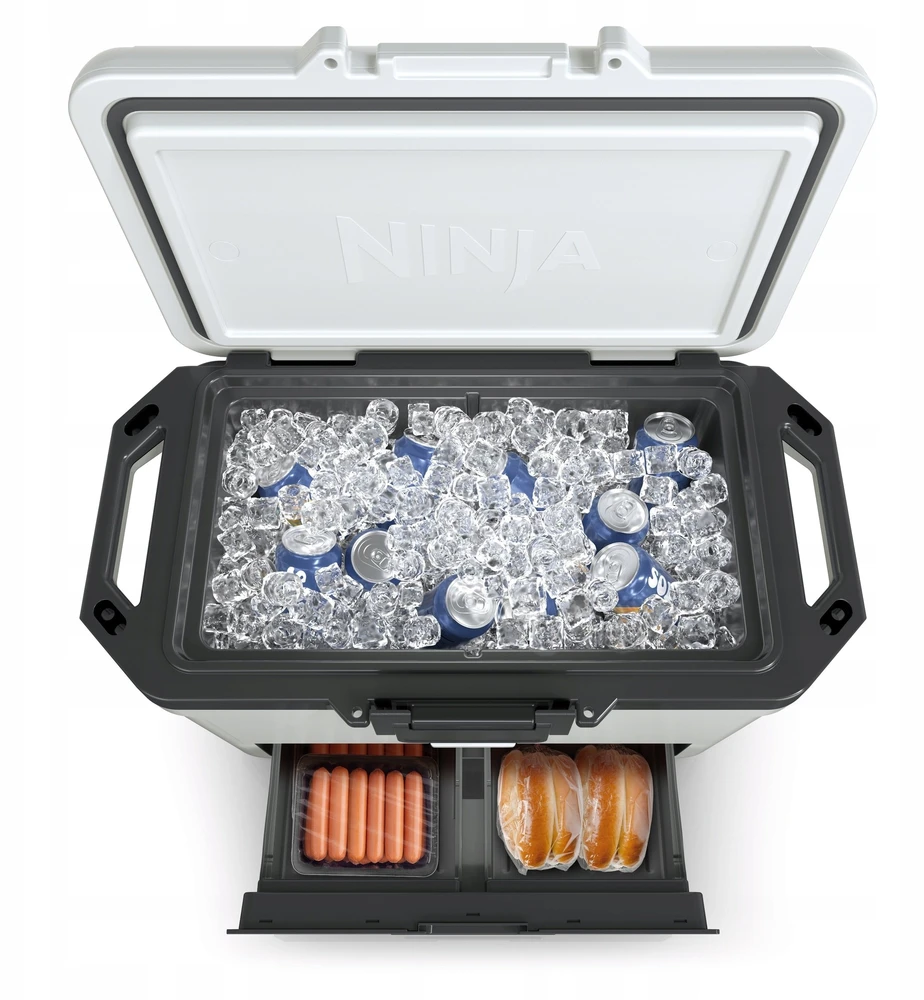 Ninja „FrostVault“ 47 l talpos aušintuvas su sausa zona, baltas FB151EUWH