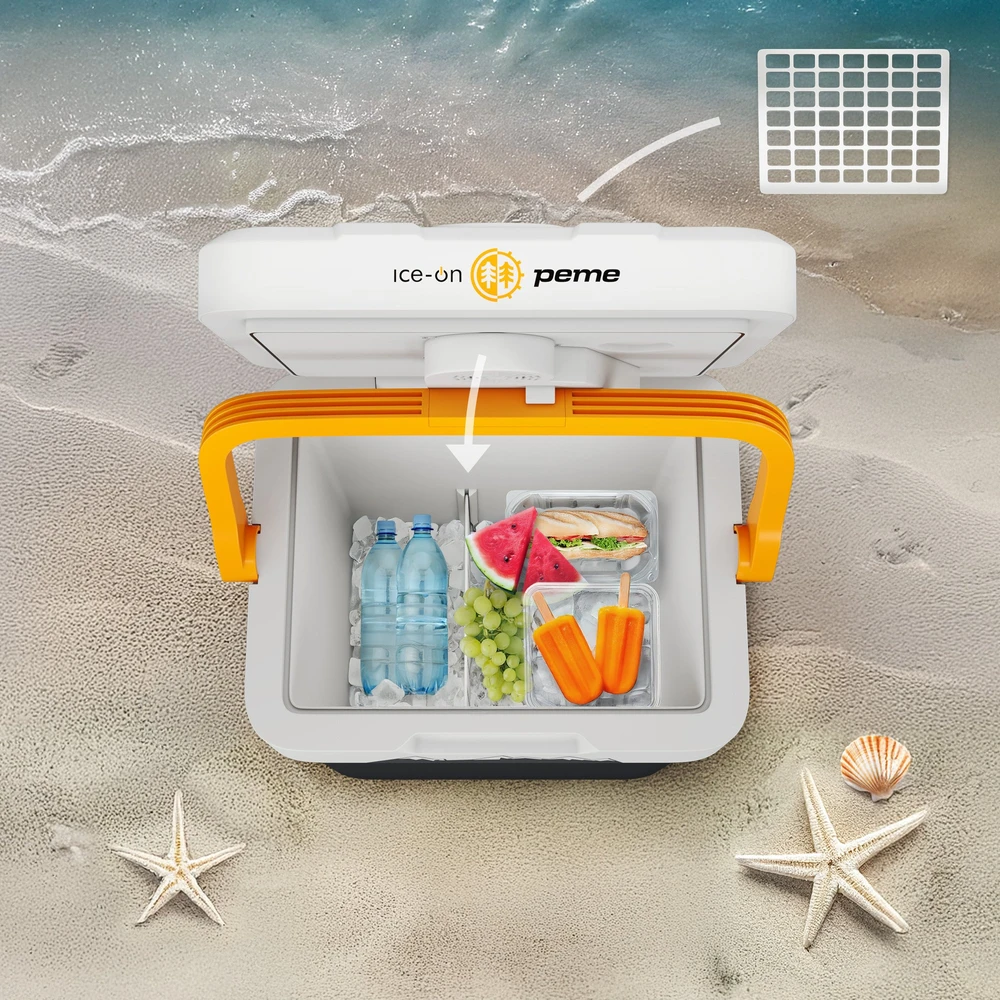 Orange Šaltkrepsis Peme Ice-on IO-32L Adventure Oranžinis
