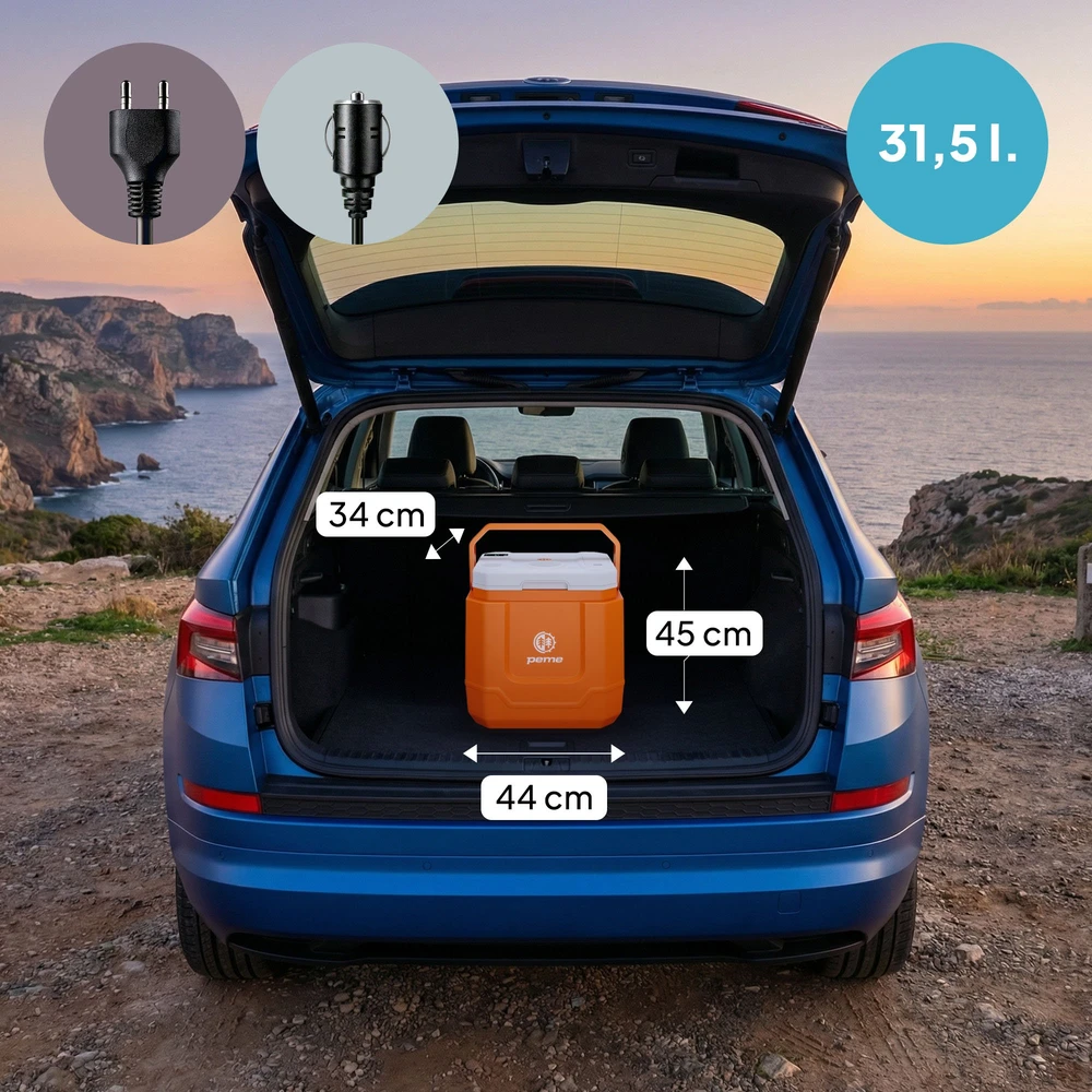 Turistinis šaldytuvas Peme Trip 31.5 l