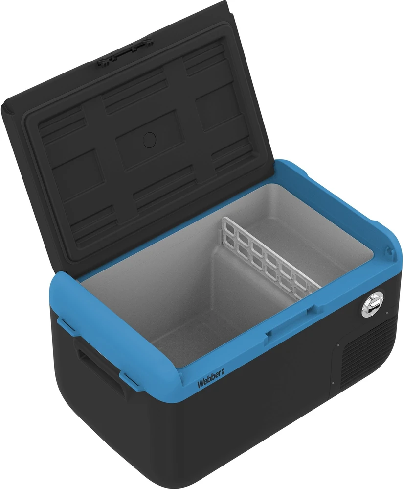Weber turistinis šaldytuvas Kompresorinis automobilinis šaldiklis 30L -20°C 12/24V (05LK030)