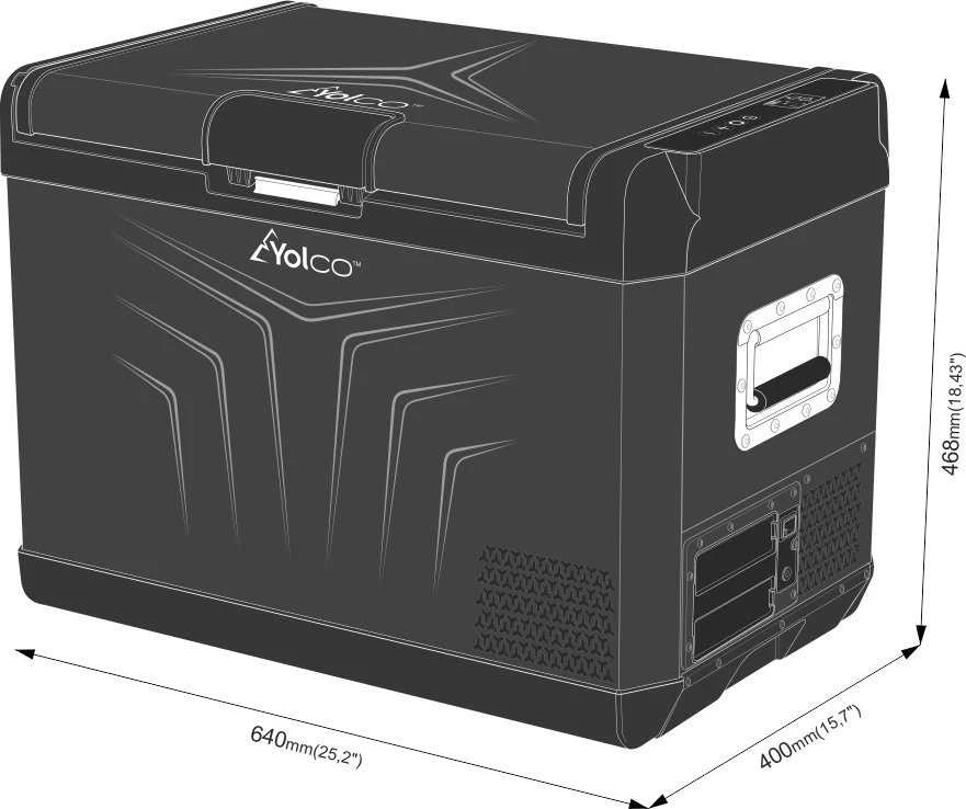 Yolco GCX 47 BT juoda