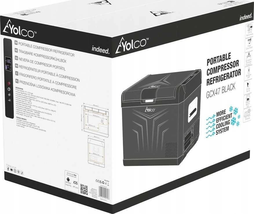 Yolco GCX 47 BT juoda